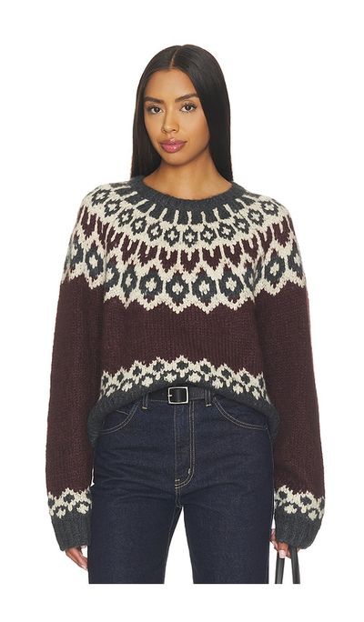 NILI LOTAN NILI LOTAN Isaline Fair Isle Sweater