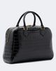 Nili Lotan Nili Lotan Jaclyn croc-effect leather bowling bag - 4