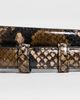 Nili Lotan Nili Lotan Jane Belt Brown Snake w/ Antique Gold - 5