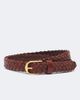 Nili Lotan Nili Lotan Jane braided leather belt - 1