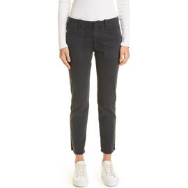 Nili Lotan Nili Lotan Jenna Slim Crop Stretch Twill Pants