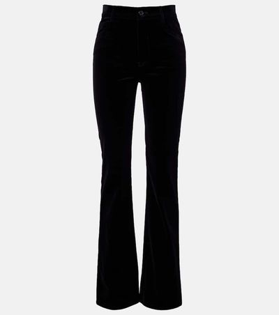 Nili Lotan Nili Lotan Joan cotton velvet straight pants