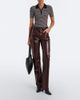 Nili Lotan Nili Lotan Joan leather flared pants - 2
