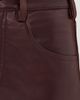 Nili Lotan Nili Lotan Joan Leather Pants Merlot - 6