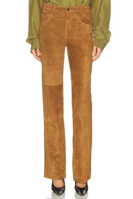 NILI LOTAN NILI LOTAN Joan Suede Pant