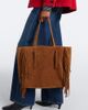 Nili Lotan Nili Lotan Joni fringed suede tote bag - 2