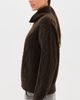 Nili Lotan Nili Lotan Jori Cashmere Sweater Dark Brown - 4
