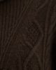 Nili Lotan Nili Lotan Jori Cashmere Sweater Dark Brown - 6