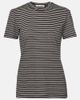 Nili Lotan Nili Lotan Lana striped cotton-blend T-shirt - 1