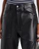 Nili Lotan Nili Lotan Leather barrel-leg pants - 3