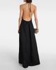 Nili Lotan Nili Lotan Lelia halterneck linen maxi dress - 3