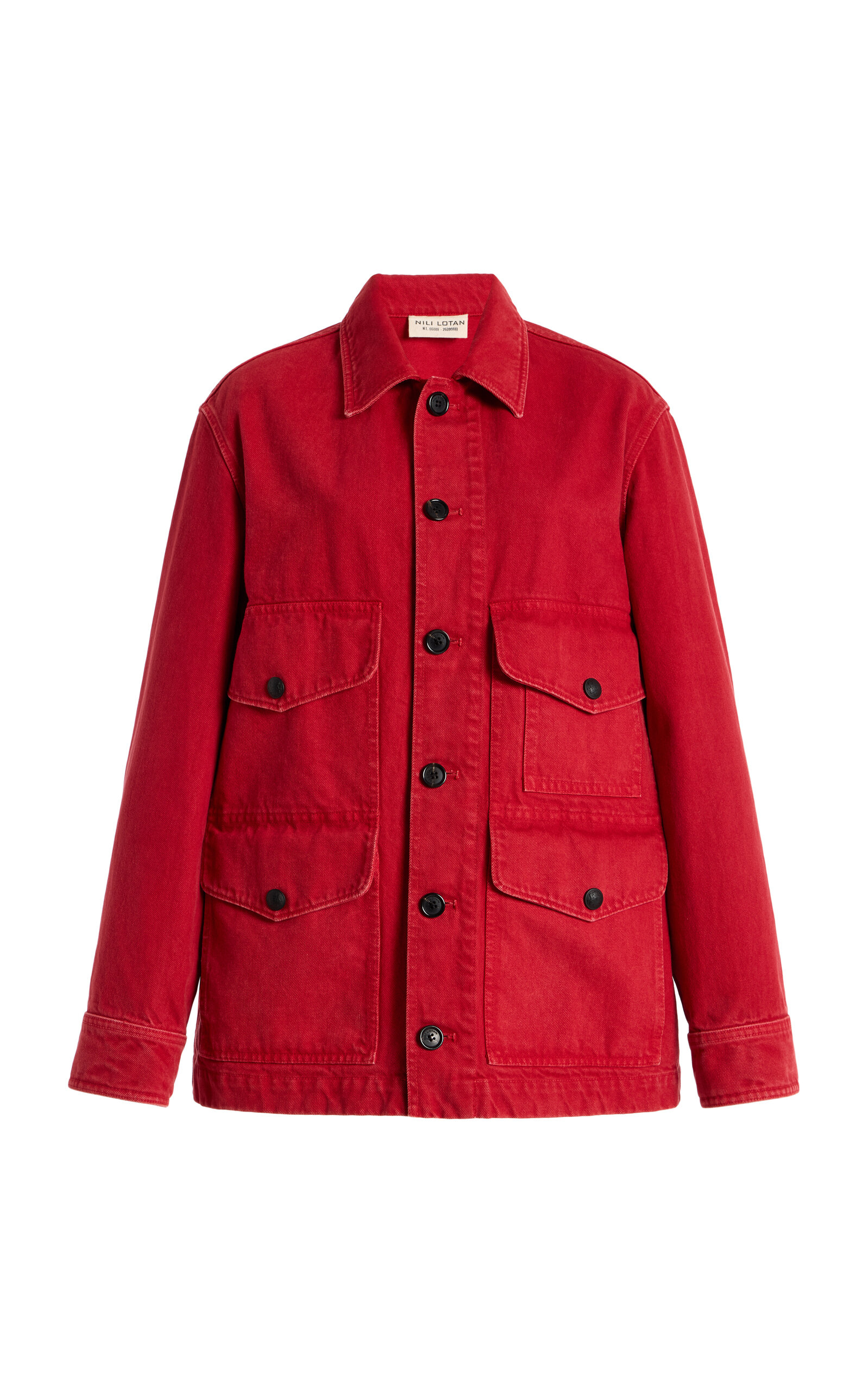 NILI LOTAN NILI LOTAN Leroy Cotton Twill Utility Jacket