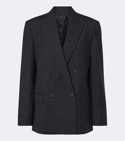 Nili Lotan Nili Lotan Leston pinstriped wool blazer