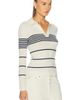 NILI LOTAN NILI LOTAN Lucille Multi Stripe Polo Sweater - 2