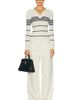 NILI LOTAN NILI LOTAN Lucille Multi Stripe Polo Sweater - 4