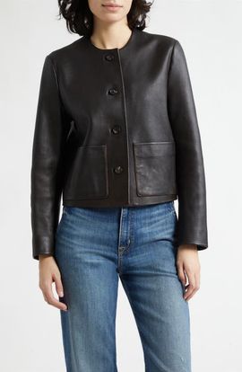 Nili Lotan Nili Lotan Ophelie Leather Jacket