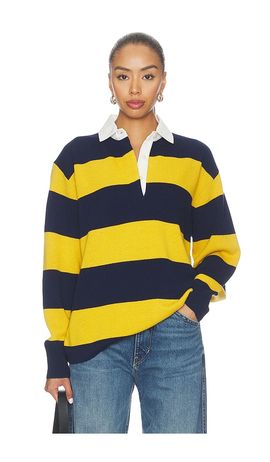NILI LOTAN NILI LOTAN Rashida Rugby Sweater
