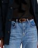 Nili Lotan Nili Lotan Reine leather and suede belt - 2