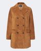 Nili Lotan Nili Lotan Remington double-breasted suede coat - 1