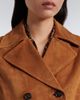 Nili Lotan Nili Lotan Remington double-breasted suede coat - 3