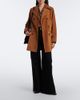 Nili Lotan Nili Lotan Remington double-breasted suede coat - 7