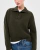 Nili Lotan Nili Lotan Renata Sweater Dark Pine Melange - 2