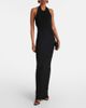 Nili Lotan Nili Lotan Ribbed-knit halterneck maxi dress - 2