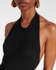 Nili Lotan Nili Lotan Ribbed-knit halterneck maxi dress - 4