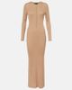 Nili Lotan Nili Lotan Ribbed-knit silk maxi dress - 1