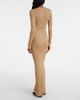 Nili Lotan Nili Lotan Ribbed-knit silk maxi dress - 3