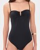 Nili Lotan Nili Lotan Ruched U-Ring One Piece Black - 2