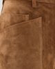 Nili Lotan Nili Lotan Shon Calfskin Suede Pants Martora - 6