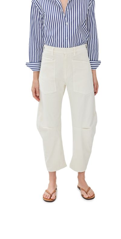Nili Lotan Nili Lotan Shon Corduroy Pants Stone 4