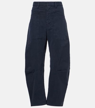 Nili Lotan Nili Lotan Shon cotton wide-leg pants
