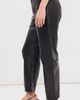 Nili Lotan Nili Lotan Shon Leather Barrel Pants Midnight - 5