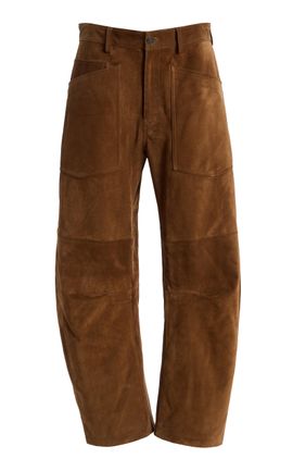 NILI LOTAN NILI LOTAN Shon Suede WideLeg Pants