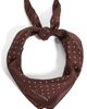 Nili Lotan Nili Lotan Silk Mini Dot Scarf Burgundy One - 1