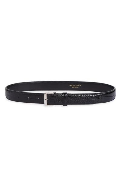 Nili Lotan Nili Lotan Sloane Leather Belt