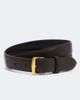 Nili Lotan Nili Lotan Snake-effect leather belt - 1