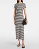 Nili Lotan Nili Lotan Striped cotton jersey maxi dress - 2