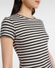 Nili Lotan Nili Lotan Striped cotton jersey maxi dress - 4