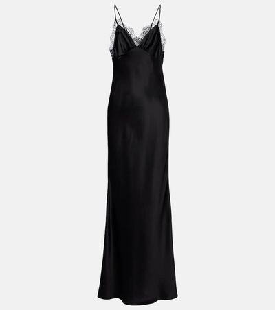 Nili Lotan Nili Lotan Sylas silk satin gown