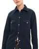 Nili Lotan Nili Lotan Travis Corduroy Shirt Dusk Navy - 1