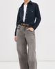 Nili Lotan Nili Lotan Travis Corduroy Shirt Dusk Navy - 5