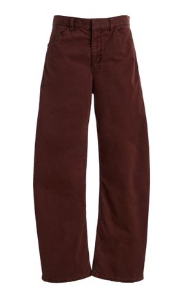 NILI LOTAN NILI LOTAN Tribeca CottonBlend WideLeg Pants