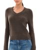 Nili Lotan Nili Lotan Vicki Sweater Walnut Heather - 1