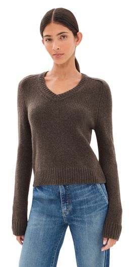 Nili Lotan Nili Lotan Vicki Sweater Walnut Heather
