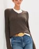 Nili Lotan Nili Lotan Vicki Sweater Walnut Heather - 2