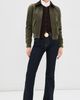 Nili Lotan Nili Lotan Victor Bomber Jacket Army Green - 5