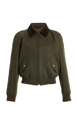 NILI LOTAN NILI LOTAN Victor Cotton Bomber Jacket